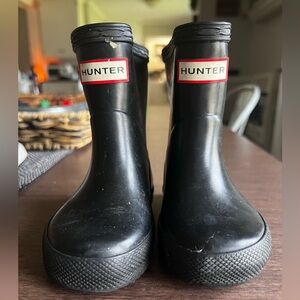 Hunter Black Rain Boot